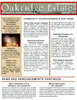 January 2011 newsletter